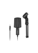 Austiņas Natec | Microphone | NMI-1236 Asp | Black | Wired Hover
