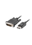  Lanberg Cable | CA-DPDV-10CU-0018-BK | DisplayPort to DVI-D | 1.8 m