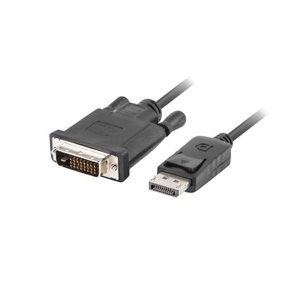 Lanberg Cable | CA-DPDV-10CU-0018-BK | DisplayPort to DVI-D | 1.8 m