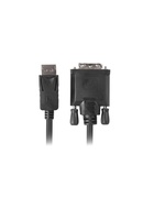  Lanberg Cable | CA-DPDV-10CU-0018-BK | DisplayPort to DVI-D | 1.8 m Hover