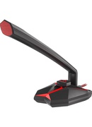 Austiņas Genesis | Gaming microphone | Radium 200 | Black and red | USB 2.0
