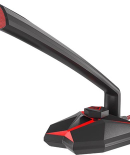 Austiņas Genesis | Gaming microphone | Radium 200 | Black and red | USB 2.0  Hover