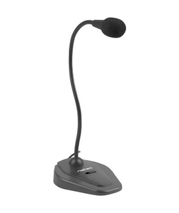 Austiņas Natec | Microphone | NMI-1563 Girafee 2 | Black | Wired  Hover
