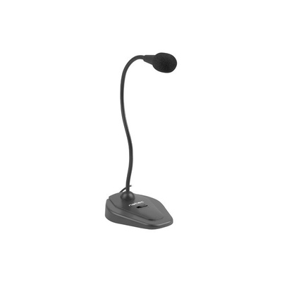 Austiņas Natec | Microphone | NMI-1563 Girafee 2 | Black | Wired