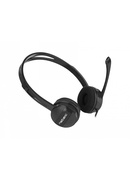 Austiņas Natec | Headset | Canary Go | Wired | On-Ear | Microphone | Noise canceling | Black Hover