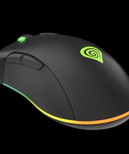 Pele Genesis | Gaming Mouse | Krypton 290 | Wired | Optical | Gaming Mouse | USB 2.0 | Black | Yes  Hover