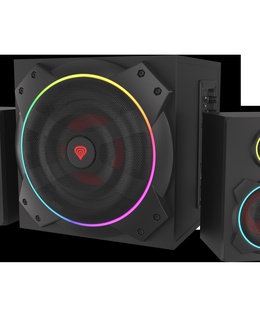  Genesis | Helium 800BT | Bluetooth | Black | Computer Speakers | Wireless connection  Hover