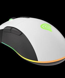 Pele Genesis | Gaming Mouse | Krypton 290 | Wired | Optical | Gaming Mouse | USB 2.0 | White | Yes  Hover