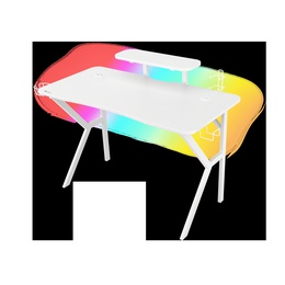  Genesis | Gaming Desk | Holm 320 RGB | White