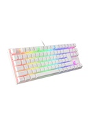 Tastatūra Genesis | THOR 303 TKL | White | Gaming keyboard | Wired | RGB LED light | US | 1.8 m | Brown Switch