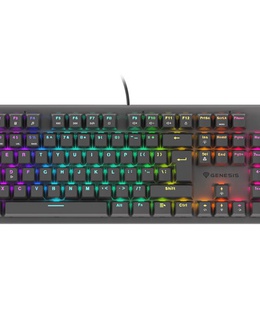 Tastatūra Genesis | THOR 303 | Black | Mechanical Gaming Keyboard | Wired | RGB LED light | US | USB Type-A | 1152 g | Outemu Red  Hover