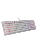 Tastatūra Genesis THOR 303 | Mechanical Gaming Keyboard | Wired | US | White | USB Type-A | Outemu Peach Silent Hover