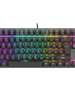 Tastatūra Genesis | THOR 303 TKL | Black | Mechanical Gaming Keyboard | Wired | RGB LED light | US | USB Type-A | 865 g | Replaceable HOT SWAP Switches  Hover
