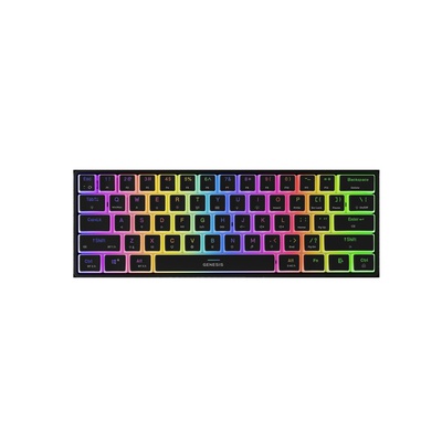 Tastatūra Genesis THOR 660 G2 | Gaming keyboard | Wireless/Wired | US | Black | 2.4 GHz