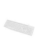 Natec | Keyboard | Nautilus NKL-1951 | Keyboard | Wired | US | White | USB Type-A | 390 g