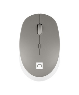 Pele Natec | Mouse | Harrier 2 | Wireless | Bluetooth | White/Grey  Hover