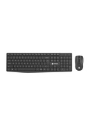 Tastatūra Natec | Keyboard and Mouse | Squid 2in1 Bundle | Keyboard and Mouse Set | Wireless | US | Black | Wireless connection