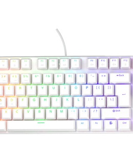Tastatūra Genesis THOR 303 | Mechanical Gaming Keyboard | Wired | US | White | USB Type-A | Outemu Peach Silent  Hover