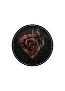  Genesis Tellur 400 Round Lava Floor Mat | Black