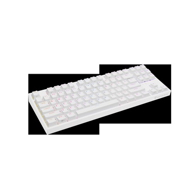 Tastatūra Genesis | Mechanical Gaming Keyboard | THOR 404 TKL RGB | White | Mechanical Gaming Keyboard | Wired | US | USB Type-A | 1005 g | Kailh Box Brown V2