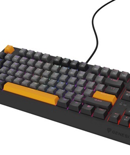 Tastatūra Genesis THOR 230 | Mechanical Gaming Keyboard | Wired | US | Anchor Gray Negative | USB Type-A | Outemu Red  Hover
