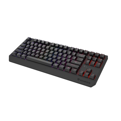 Tastatūra Genesis THOR 230 | Mechanical Gaming Keyboard | Wireless | US | Black | 2.4 GHz