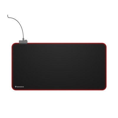  Genesis Mouse Pad | Boron 500 XXL RGB | Mouse pad | 400 x 800 x 4 mm | Black