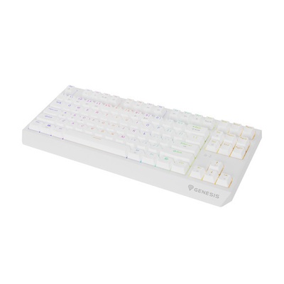 Genesis THOR 230 | Mechanical Gaming Keyboard | Wireless | US | White | 2.4 GHz