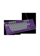 Tastatūra Fury | Kanabo K2 | Gaming Keyboard | Wired | US | Gray/Purple | USB Type-A | Linear Hover