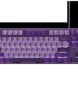 Tastatūra Fury | Kanabo K2 | Gaming Keyboard | Wired | US | Purple | USB Type-A | Linear  Hover