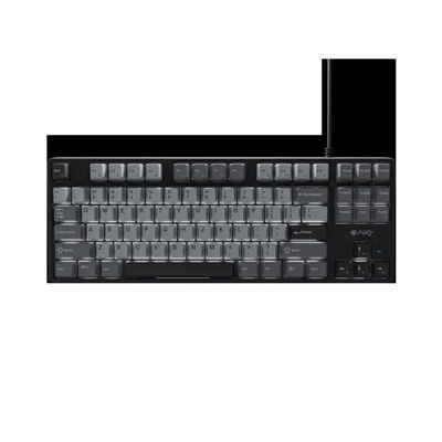 Tastatūra Fury | Kanabo K2 | Gaming Keyboard | Wired | US | Linear | Black/Gray
