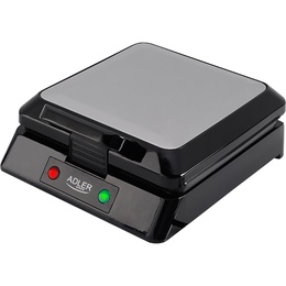  Adler | AD 3036 | Waffle maker | 1500 W | Number of pastry 4 | Belgium | Black