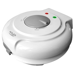  Adler | Waffle maker | AD 3038 | 1500 W | Number of pastry 1 | Ice Cone | White