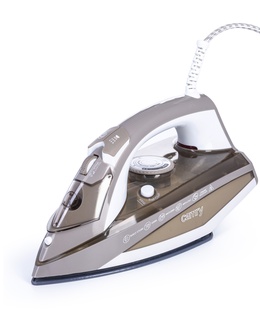  Camry | CR 5018 | Steam Iron | 3000 W | Water tank capacity 320 ml | Continuous steam 40 g/min | Brown/White  Hover