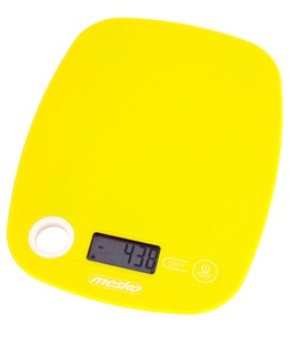 Svari Mesko | Kitchen scale | MS 3159y | Maximum weight (capacity) 5 kg | Graduation 1 g | Display type LCD | Yellow  Hover