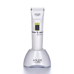  Adler | Hair clipper | AD 2827 | Cordless or corded | Number of length steps 4 | White