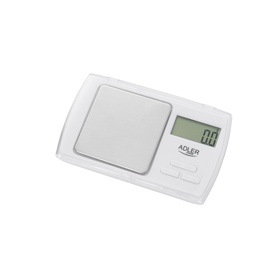 Svari Adler | Precision scale | AD 3161 | Maximum weight (capacity) 0.5 kg | Accuracy 0.01 g | White