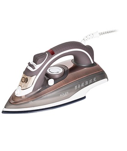 Adler | Iron | AD 5030 | Steam Iron | 3000 W | Water tank capacity 310 ml | Continuous steam 20 g/min | Brown  Hover