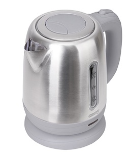 Tējkanna Camry | Kettle | CR 1278 | Standard | 1630 W | 1.2 L | Stainless steel | 360° rotational base | Stainless steel  Hover