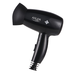 Fēns Adler | Hair Dryer | AD 2251 | 1400 W | Number of temperature settings 2 | Black