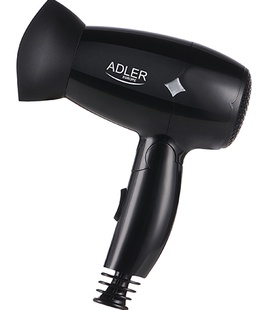 Fēns Adler | Hair Dryer | AD 2251 | 1400 W | Number of temperature settings 2 | Black  Hover