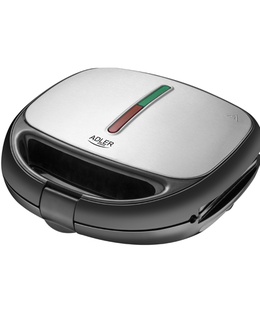  Adler | Sandwich maker | AD 3040 | Number of plates 5 | Multigrill | Number of pastry 2 | 1200 W | Ceramic coating | Black  Hover