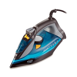  Adler | Iron | AD 5032 | Steam Iron | 3000 W | Water tank capacity 350 ml | Continuous steam 45 g/min | Steam boost performance 80 g/min | Blue/Grey