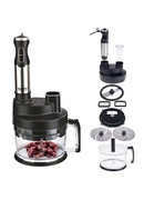 Mikseris Camry | Blender | CR 4623 | Hand Blender | 1600 W | Number of speeds Variable | Turbo mode | Chopper | Ice crushing | Black
