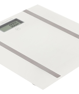 Svari Adler | Bathroom scale with analyzer | AD 8154 | Maximum weight (capacity) 180 kg | Accuracy 100 g | Body Mass Index (BMI) measuring | White  Hover