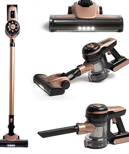  Adler | Vacuum Cleaner | AD 7044 | Cordless operating | Handstick and Handheld | - W | 22.2 V | Operating time (max) 40 min | Bronze | Warranty 24 month(s)  Hover