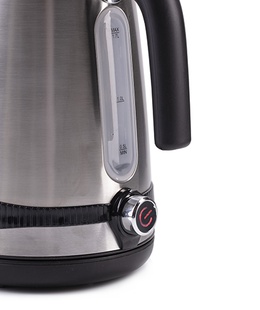 Camry | Kettle | CR 1291 | Electric | 2200 W | 1.7 L | Stainless steel | 360° rotational base | Stainless steel  Hover