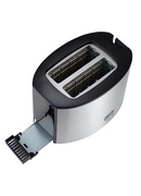 Tosteris Camry | Toaster | CR 3215 | Power 1000 W | Number of slots 2 | Housing material Stainless steel | Black/Stainless steel