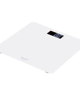 Adler | Bathroom scale | AD 8157w | Maximum weight (capacity) 150 kg | Accuracy 100 g | Body Mass Index (BMI) measuring | White  Hover