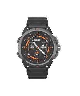 Viedpulksteni Hammer Watch 2 | Smart watch | GPS (satellite) | AMOLED | 1.5 | Waterproof | Black  Hover